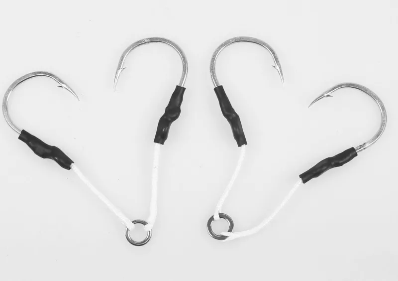 Jigging World Hooks>Zblade SJ-38 Double Assist Hooks