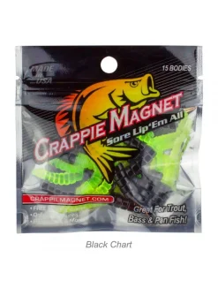 Leland Lures Soft Baits>Crappie Magnet 15pc Body Packs