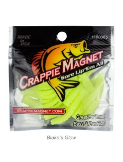 Leland Lures Soft Baits>Crappie Magnet 15pc Body Packs