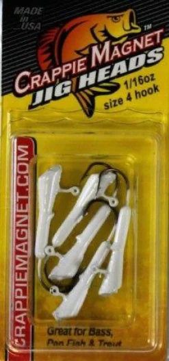 Leland Lures Jigs>Crappie Magnet Replacement Jig Heads