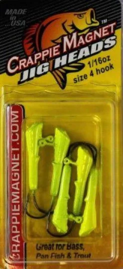 Leland Lures Jigs>Crappie Magnet Replacement Jig Heads