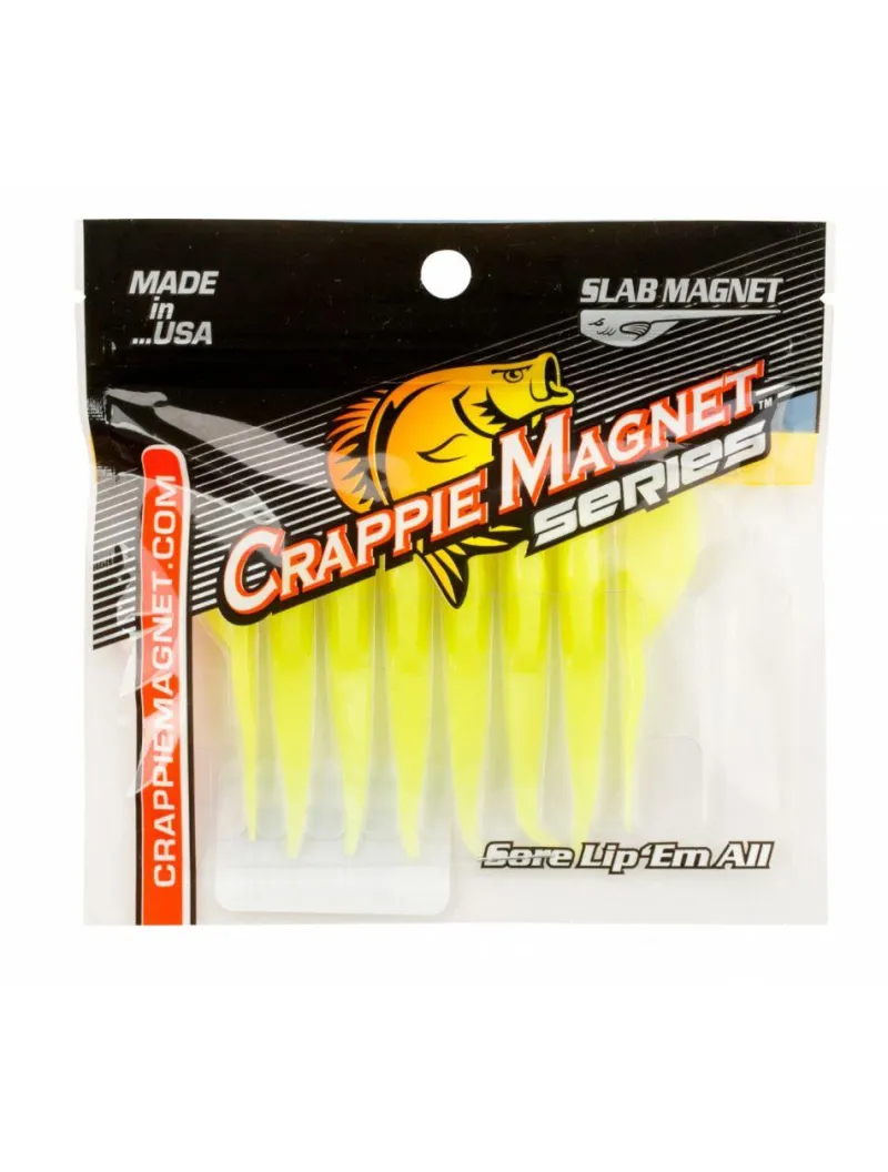 Leland Lures Soft Baits>Slab Magnet 8pc Body Packs