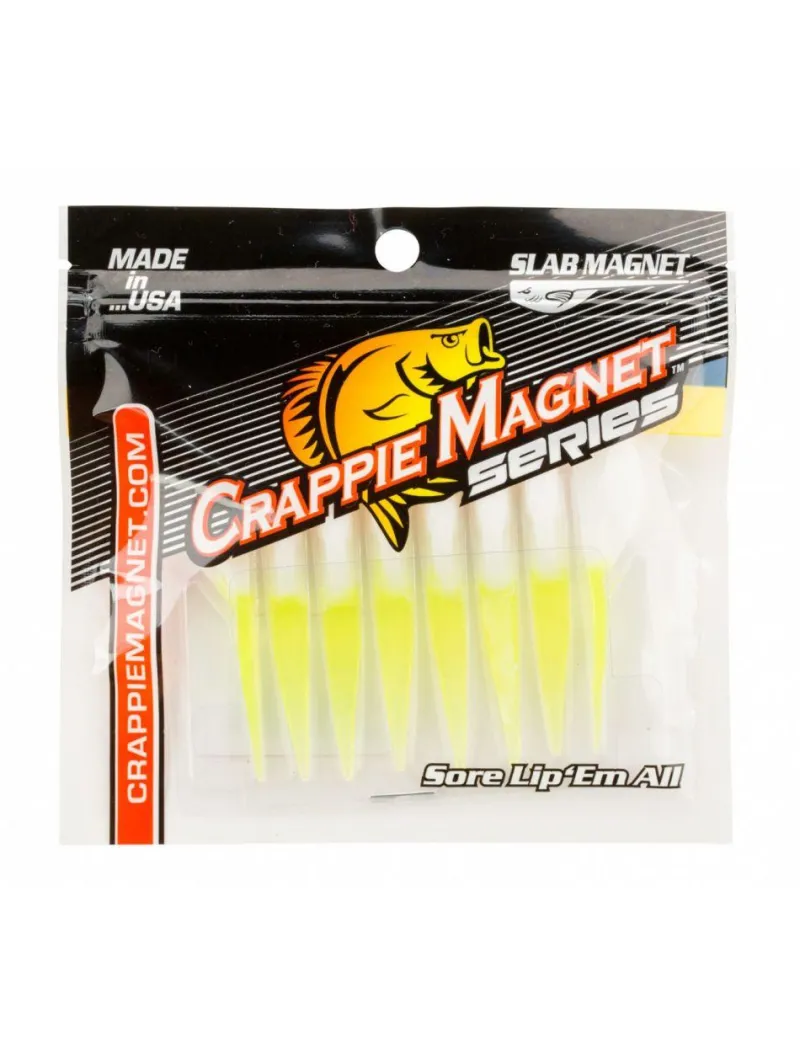 Leland Lures Soft Baits>Slab Magnet 8pc Body Packs