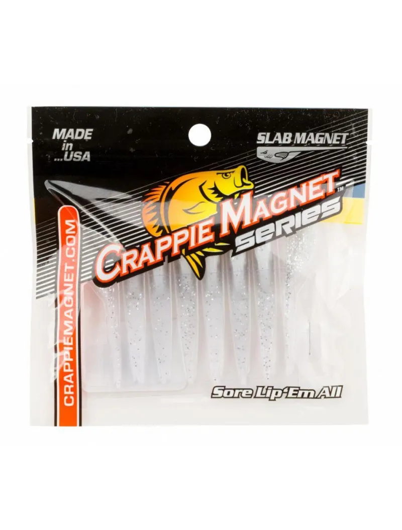Leland Lures Soft Baits>Slab Magnet 8pc Body Packs
