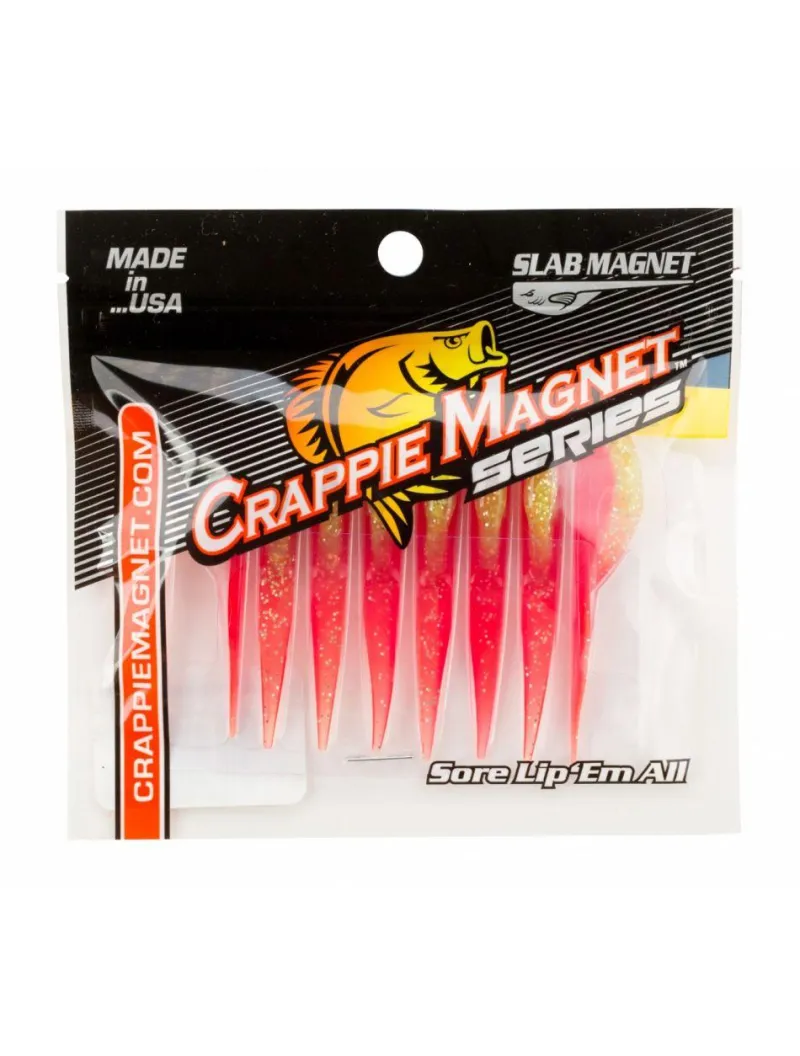 Leland Lures Soft Baits>Slab Magnet 8pc Body Packs