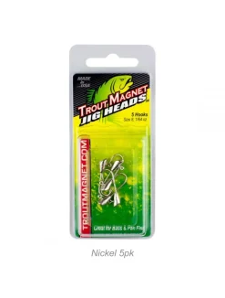 Leland Lures Jigs>Trout Magnet Jig Heads 1/64oz 5pk