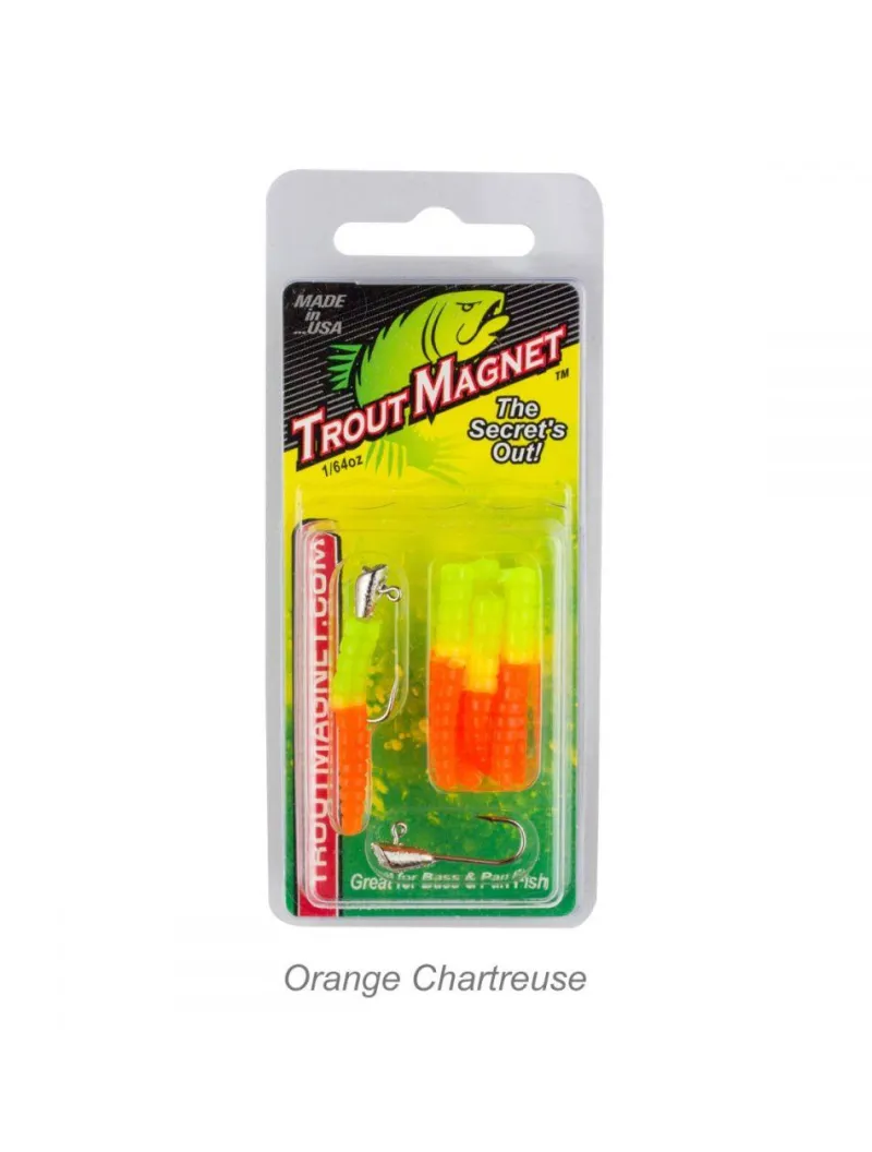 Leland Lures Soft Baits|Jigs>Trout Magnet 9pc Packs