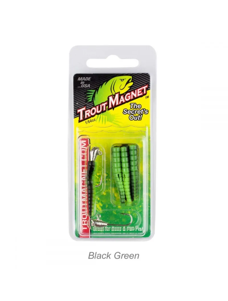 Leland Lures Soft Baits|Jigs>Trout Magnet 9pc Packs