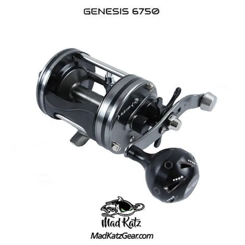 Mad Katz Baitcasting>Genesis 6750 Round Baitcasting Reels