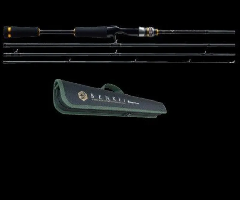 Major Craft Spinning>Benkei 4pc Spinning Travel Rod