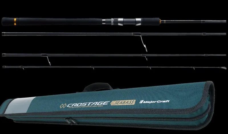 Major Craft Spinning>Crostage 4pc Travel Spinning Rod