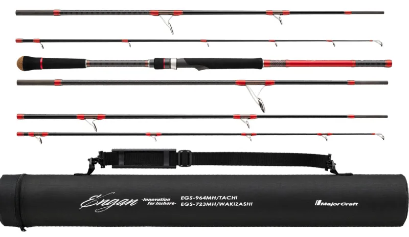 Major Craft Spinning>Engan Travel System 2 In 1 Spinning Rods