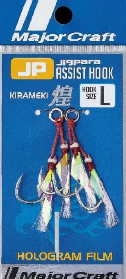 Major Craft Hooks>Jigpara Assist Hook Holo