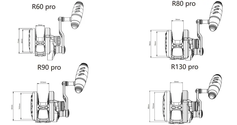 Maxel Conventional>Rage Pro Drag Conventional Reels