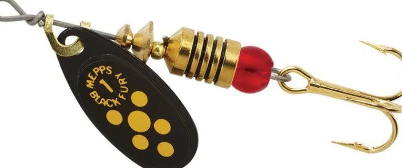 Mepps Spinnerbaits, Buzzbaits, Inline Spinners>Black Fury Inline Spinners