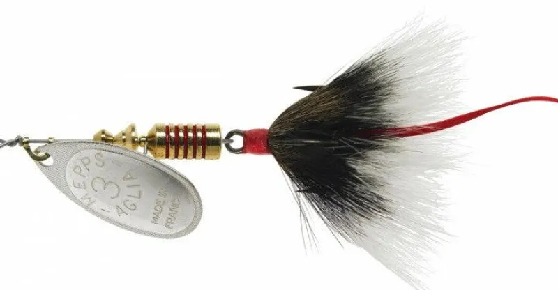 Mepps Spinnerbaits, Buzzbaits, Inline Spinners>Dressed Aglia Inline Spinners
