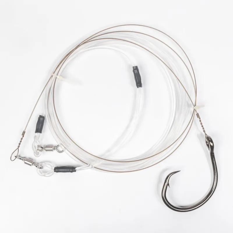 Mustad Hooks>BlacktipH Monster Shark Rigs