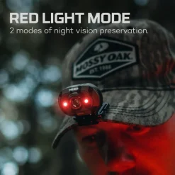 Nebo Lighting & Headlamps>Mycro 400 Lumen Headlamp Mossy Oak BottomLand