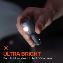 Nebo Lighting & Headlamps>Transport 400 2-IN-1 Car Charger and Flashlight