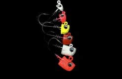 NLBN Jigs>- No Live Bait Needed Hot Heads Screw Lock Jig Heads for 3" Paddle Tails