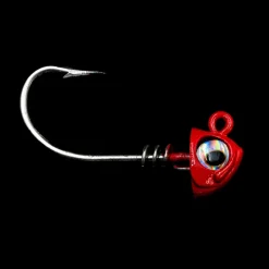 NLBN Jigs>- No Live Bait Needed Hot Heads Jig Heads for 8" Paddle Tails