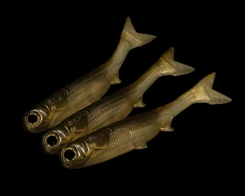 NLBN Soft Baits>- No Live Bait Needed K-Tail Swimbait