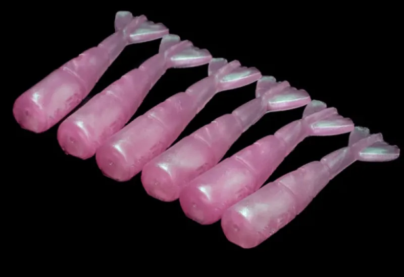 NLBN Jigs>- No Live Bait Needed 3" Shrimp Tails