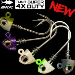 NLBN Jigs>- No Live Bait Needed Tuna 4x Super-Duty Screw Lock Jig Heads
