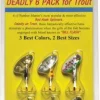 Panther Martin Spinnerbaits, Buzzbaits, Inline Spinners>Best of the Best 6 Pack Inline Spinners