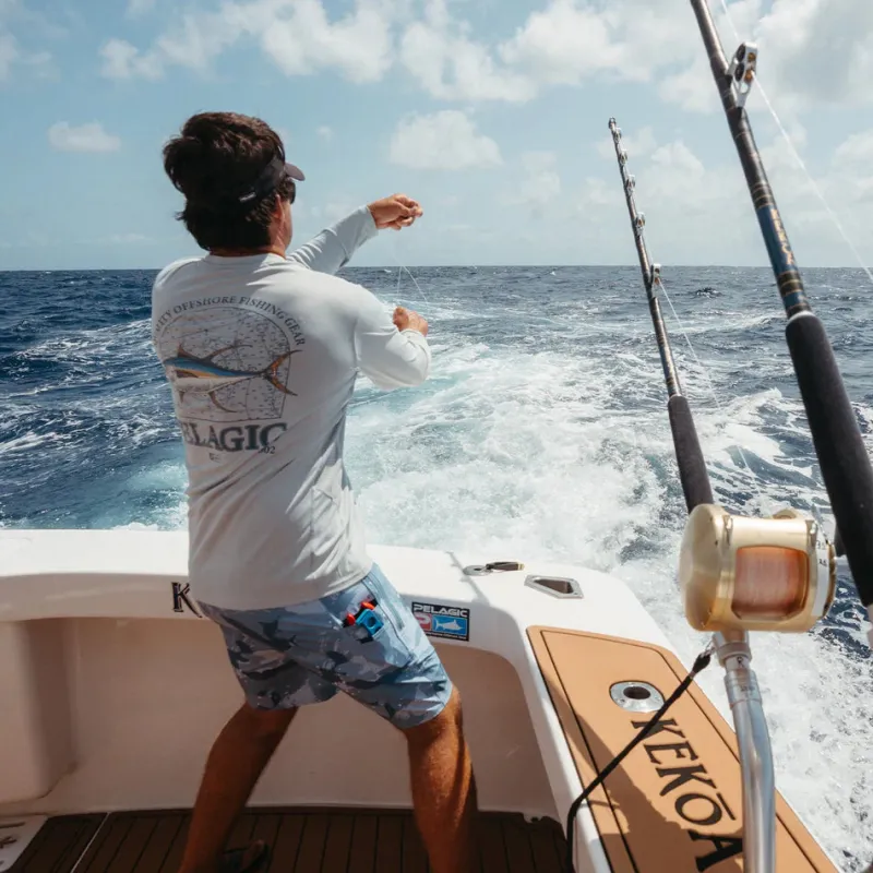 Pelagic Pants & Shorts|Tackle Boxes & Storage>18" Leaderman Boardshorts