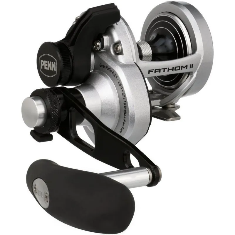 Penn Conventional>Fathom II 2-Speed Lever Drag Reels