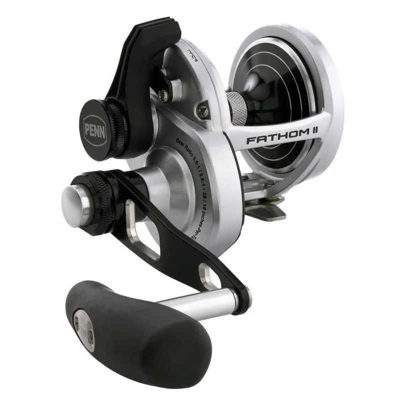 Penn Conventional>Fathom II 2-Speed Lever Drag Reels
