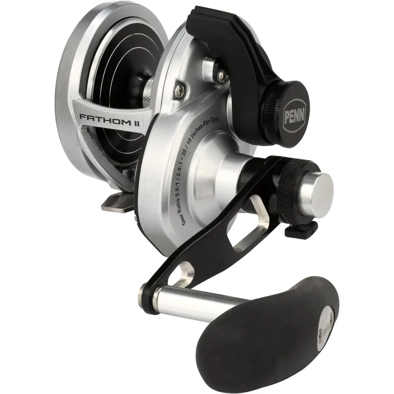 Penn Conventional>Fathom II 2-Speed Lever Drag Reels