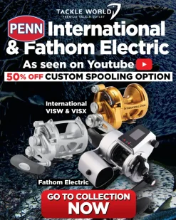 Penn Conventional>International VISW 2-Speed Lever Drag Reels