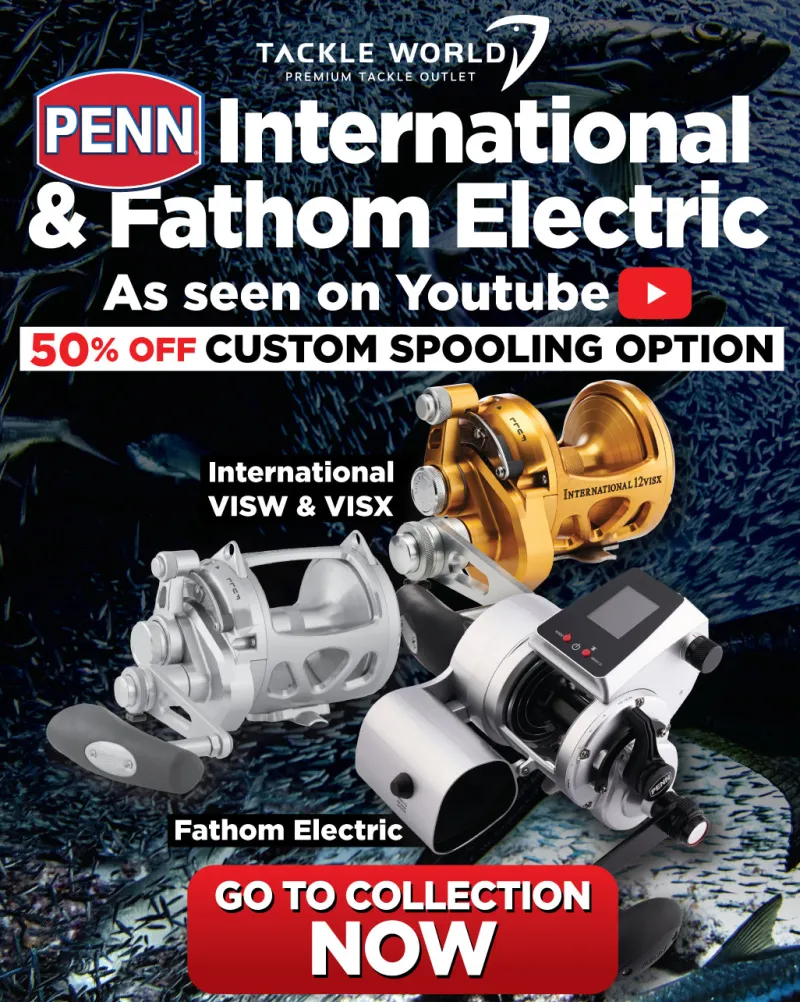 Penn Conventional>International VISX 2-Speed Lever Drag Reels