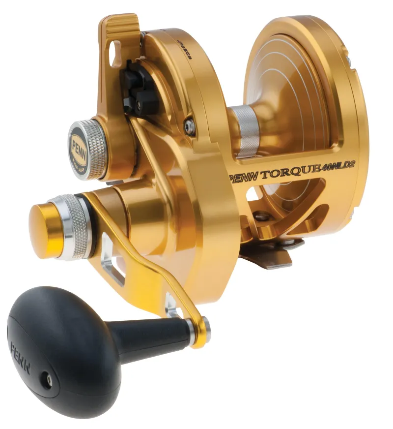 Penn Conventional>Torque 2-Speed Lever Drag Reels