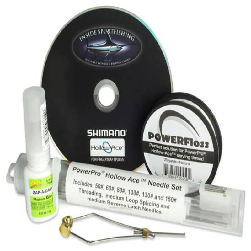 Power Pro Braided Line|Tools>Hollow Ace Splice Kit