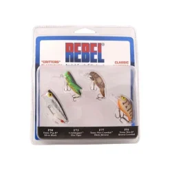 Rebel Hard Baits>Classic Critters 4 Pack Hardbaits