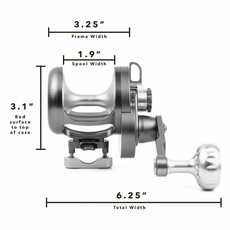 Seigler Conventional>LG Large Game Lever Drag Reels