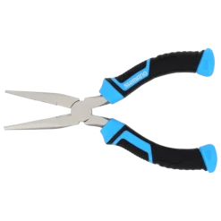 Shimano Split & Solid Rings|Tools>Brutas Silver Nickel Long Nose Pliers