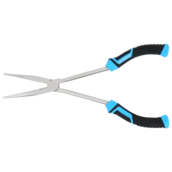 Shimano Split & Solid Rings|Tools>Brutas Silver Nickel Long Nose Pliers