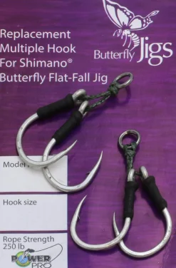 Shimano Hooks>Butterfly Flat-Fall Spare Hooks
