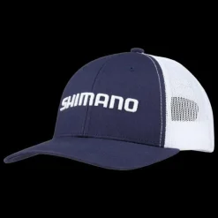 Shimano Hats>Logo Trucker Cap Blue