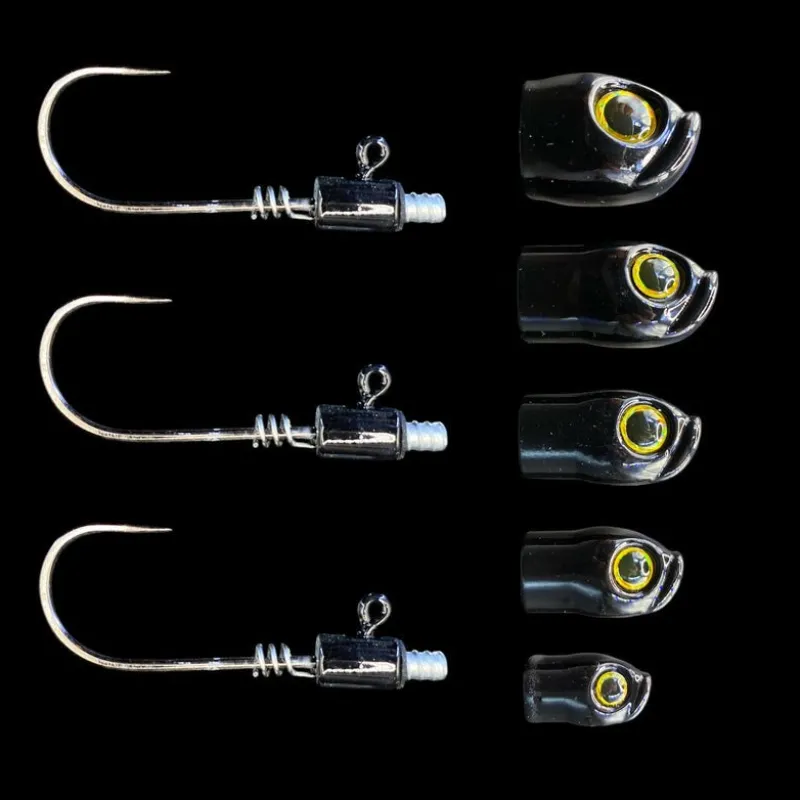 Stack Tackle Hard Baits>Screwy Head Jigs