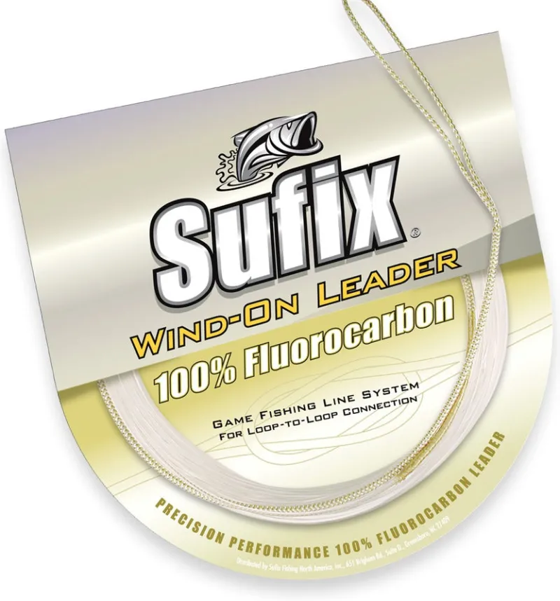 Sufix Fluorocarbon>Wind-On 100% Fluorocarbon Leader