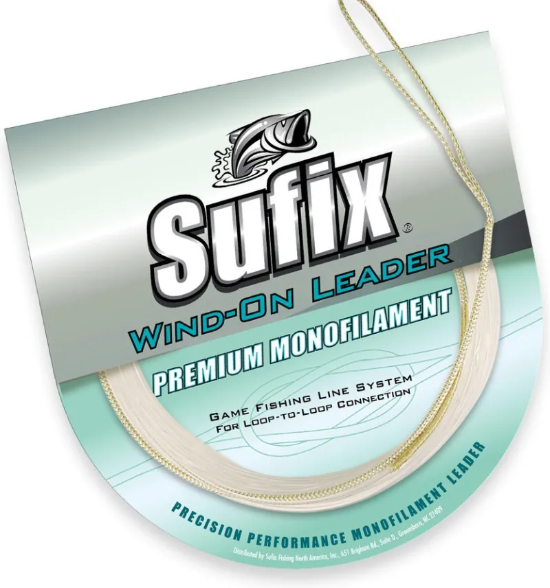Sufix Monofilament>Wind-On Premium Monofilament Leader