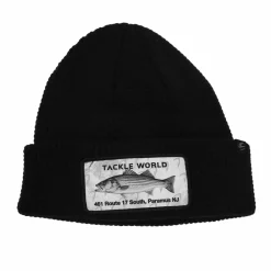 Tackle World Hats>Waffle Beanie Striped Bass