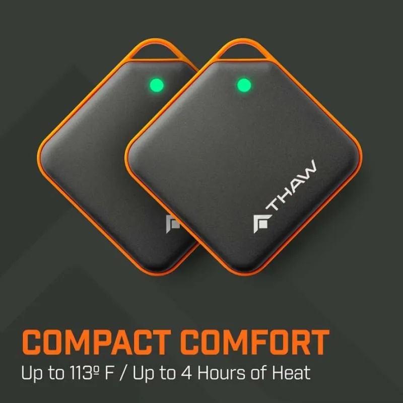 Thaw Tools>2K Rechargeable Hand Warmers and Knit Beanie