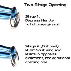 Toit Tools Tools>Split Ring Pliers Blue