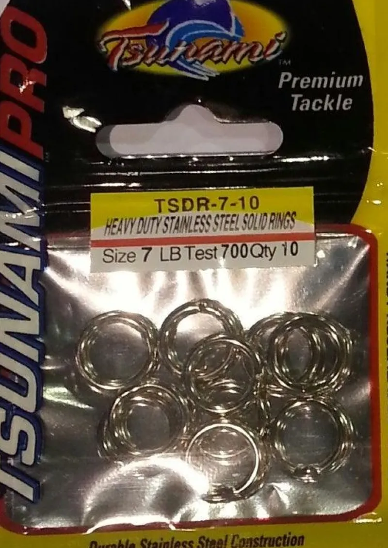 Tsunami Split & Solid Rings>Heavy Duty Stainless Steel Solid Rings